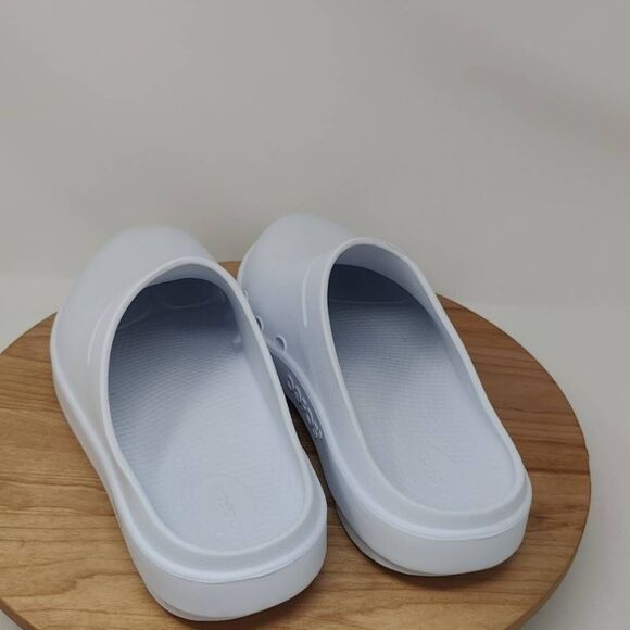 Oofos Oocloog Clogs Recovery Shoes- Mens- Size 10-White-Slip On-Comfort-Sandals - Picture 12 of 12